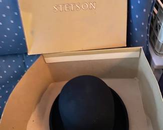 Vintage Stetson Derby Hat/Box