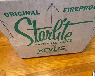Vintage Starlite 4.5 Foot Green Christmas Tree