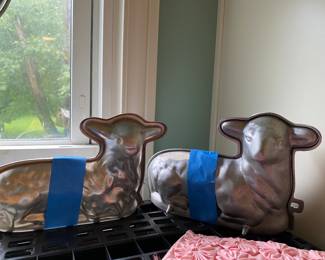 Vintage Lamb Molds