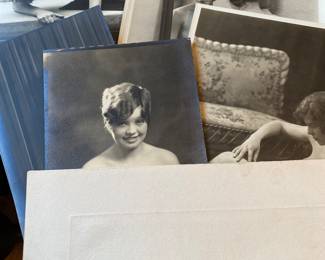 Antique Victorian Nude Women B/W Photographs
