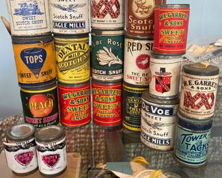 Vintage Snuff Tins