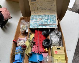 Erector Set in original box