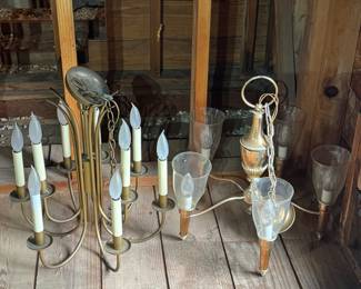 Vintage chandeliers