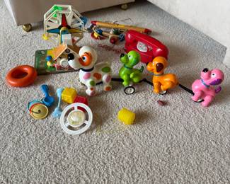 Vintage baby toys