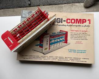 Digi-Comp 1. Assembled and original box