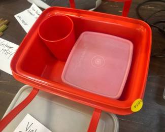 TUPPERWARE PACK N CARRY LUNCHBOX