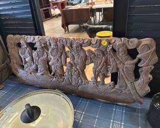 WOODEN ORIENTAL DECOR