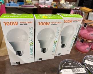 THREE BOXES OF BULBS