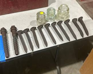 LOT STAKES AND INSULATORS