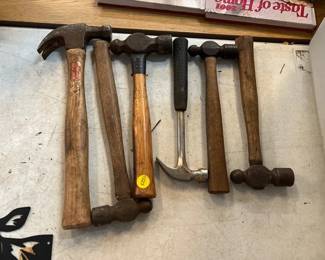 LOT OF HAMMERS