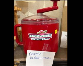 DONVIER ICECREAM MAKER