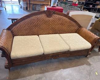 WICKER SOFA