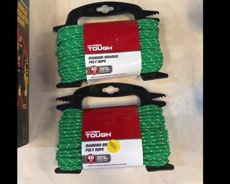2 DIAMONDBRAIDED POLY ROPE