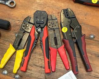 4 WIRE STRIPPERS CRIMPERS