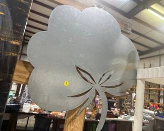 METAL COTTON SIGN