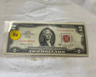 SERIES 1963 $2 RED SEAL