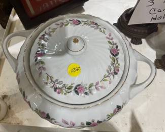 CHINA CASSEROLE BOWL