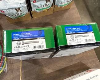TWO BOXES OF HEX BOLTS
