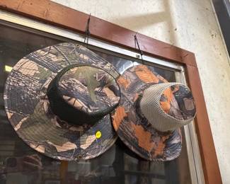 TWO NEW CAMO HATS