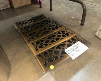 5 AIR VENT REGISTERS 12LX4W