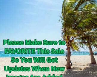 Please Make Sure to FAVORITE this sale to