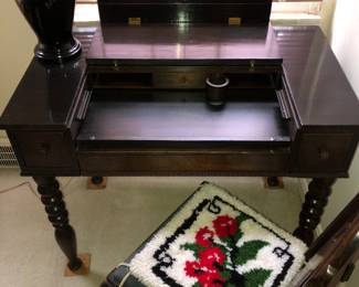 Spinet desk with chair 
