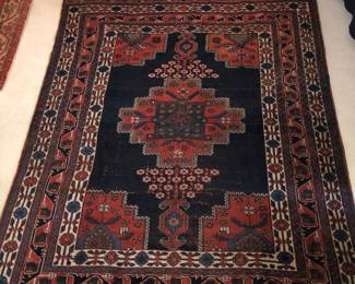 Antique Afshar Persian tribal rug 