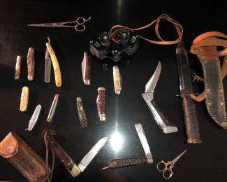 Collection of knives 