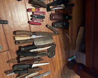 Knives of all sizes