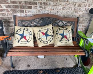 Outside Wooden Bench