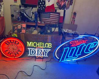 Neon Signs, Miller Lite New in Box