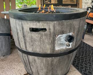 Outside Working Fire Pit