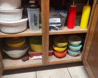 Tupperware, Rubbermaid and Pyrex