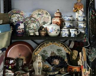 Vintage Asian decor