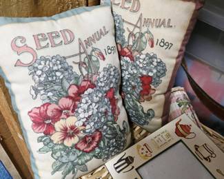 Vintage pillows