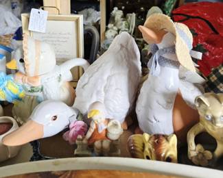 Duck figurines