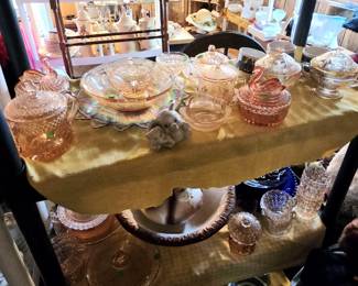 Pink Depression Glass