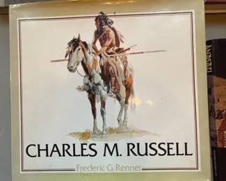 Large Book:  Charles M. Russell by Frederic G. Renner