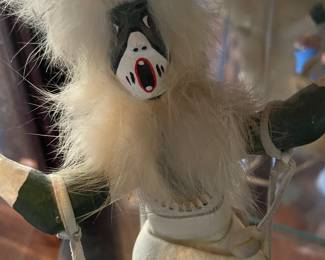 White Buffalo Kachina, very small, no base