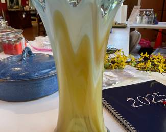 MCM blown glass vase, Mariano from Italy