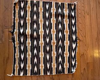 Indian pattern Rug woven by LaQuita Saunders