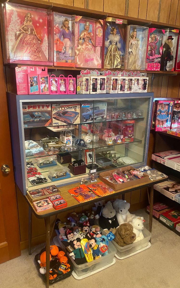 Assorted Barbies, Some Model Kits, Collectibles and More