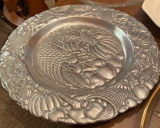 Arthur Court Aluminum Platter