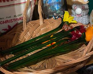 Glass Flowers