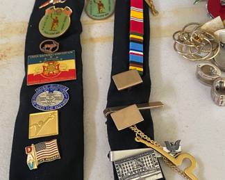 Assorted Pins and Tie Bars