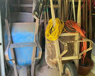 Wheelbarrows/Extension Cords