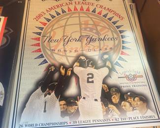 New York Yankees Programs and Ephemera