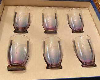 Anchor Hocking Nocturne Glasses in Original Box 