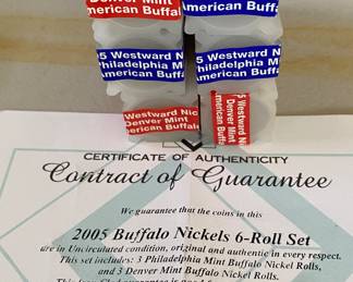 2005 Buffalo Nickel Rolls