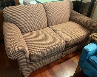 Upholstered Highland House sofa.....